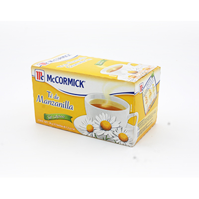 TE DE MANZANILLA MCCORMICK CON 25 S...