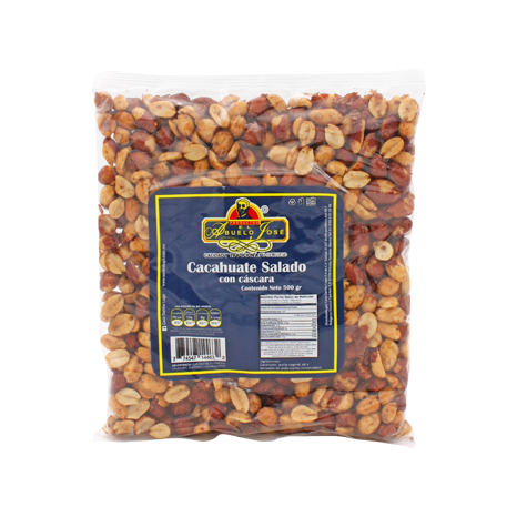 CACAHUATE SALADO C/CASCARA EL ABUEL...
