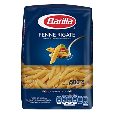 PASTA PLUMA PENNE RIGATE BARILLA 50...